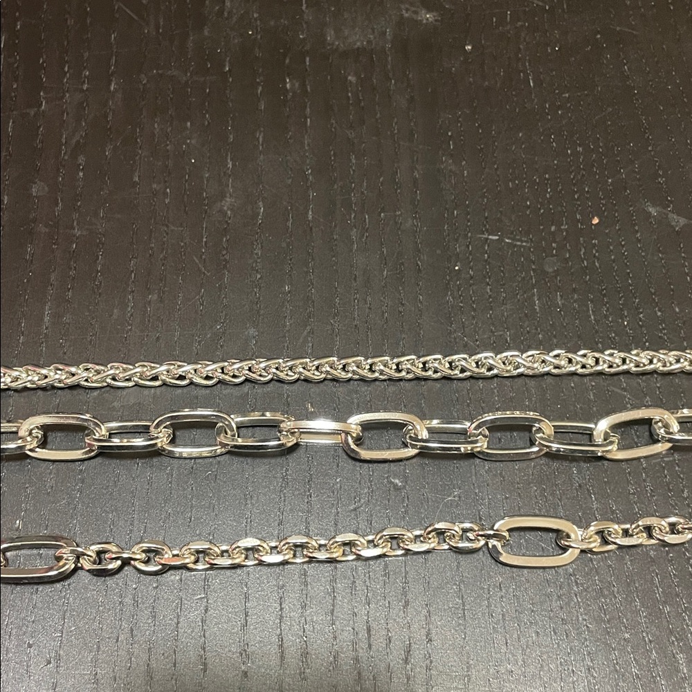 Silver Multi-Layer Purse Accessory - image 3